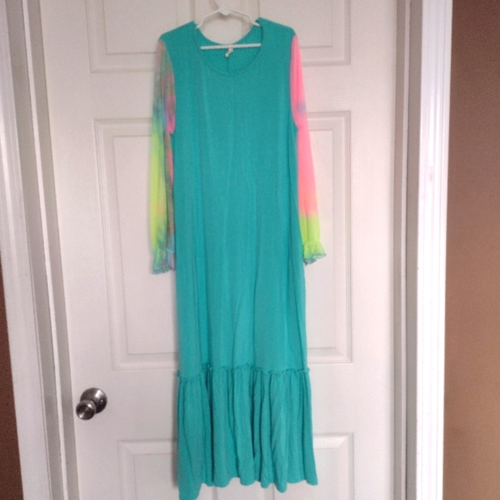 Girls dress size medium. 42 in. long